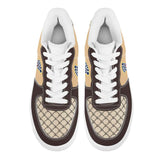 Brown Low Top Unisex Sneaker