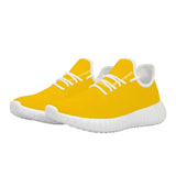 Bannana Yellow  Mesh Knit Sneakers
