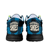 Blue Check Unisex Canvas Loafers