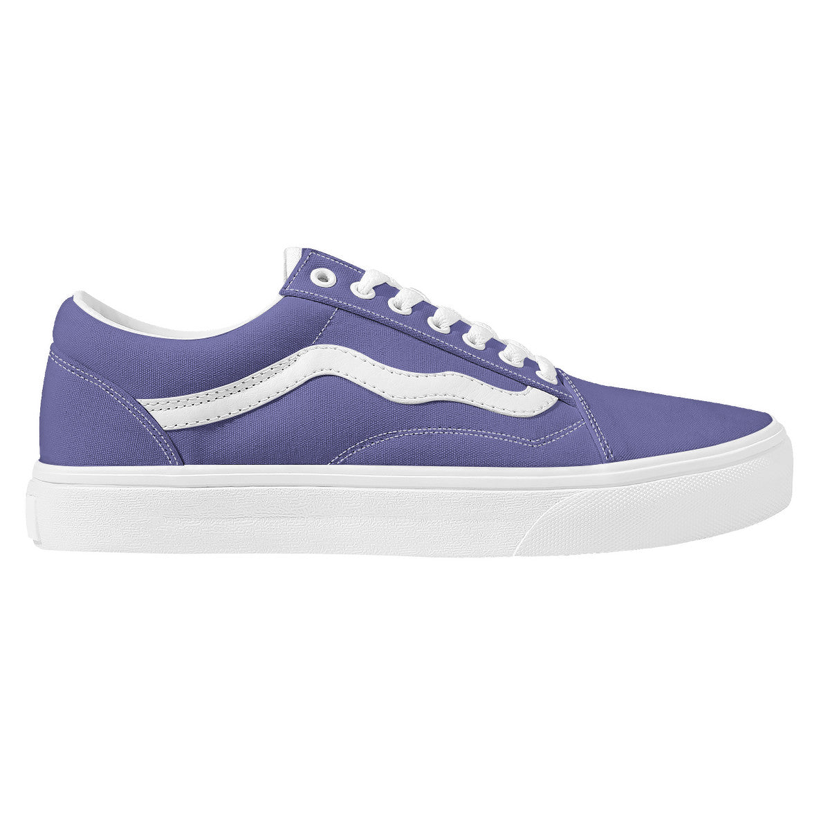 Lavender Purple Low Top Flat Sneaker