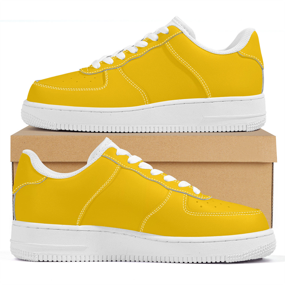 Bannana Yellow Low Top Unisex Sneaker