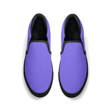 Purple Unisex Slip-on Shoes