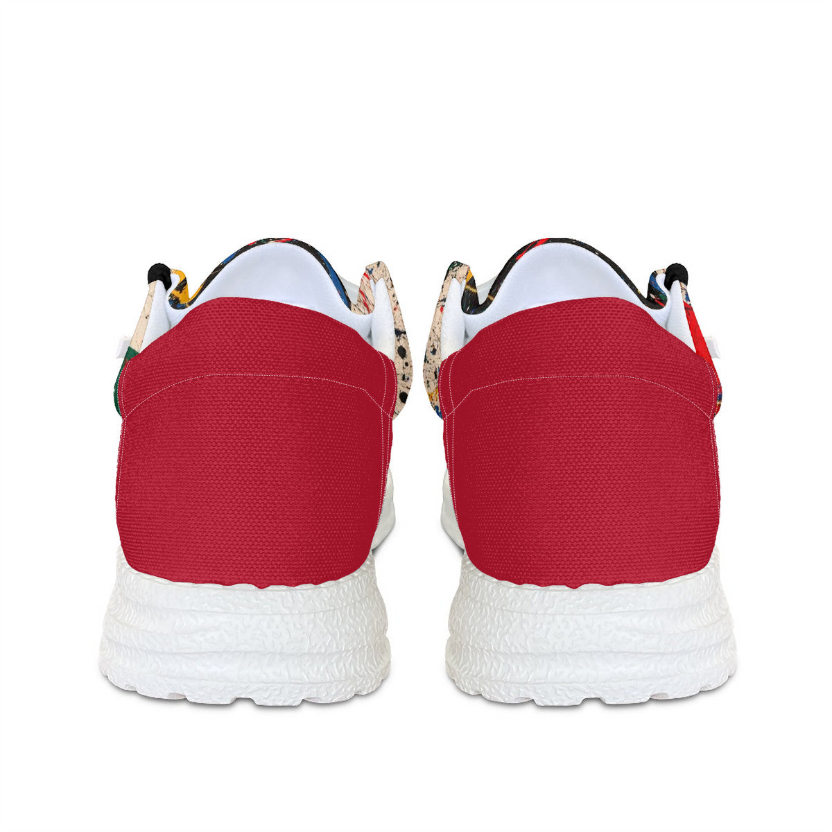 Jackson Pollock Canvas Loafers