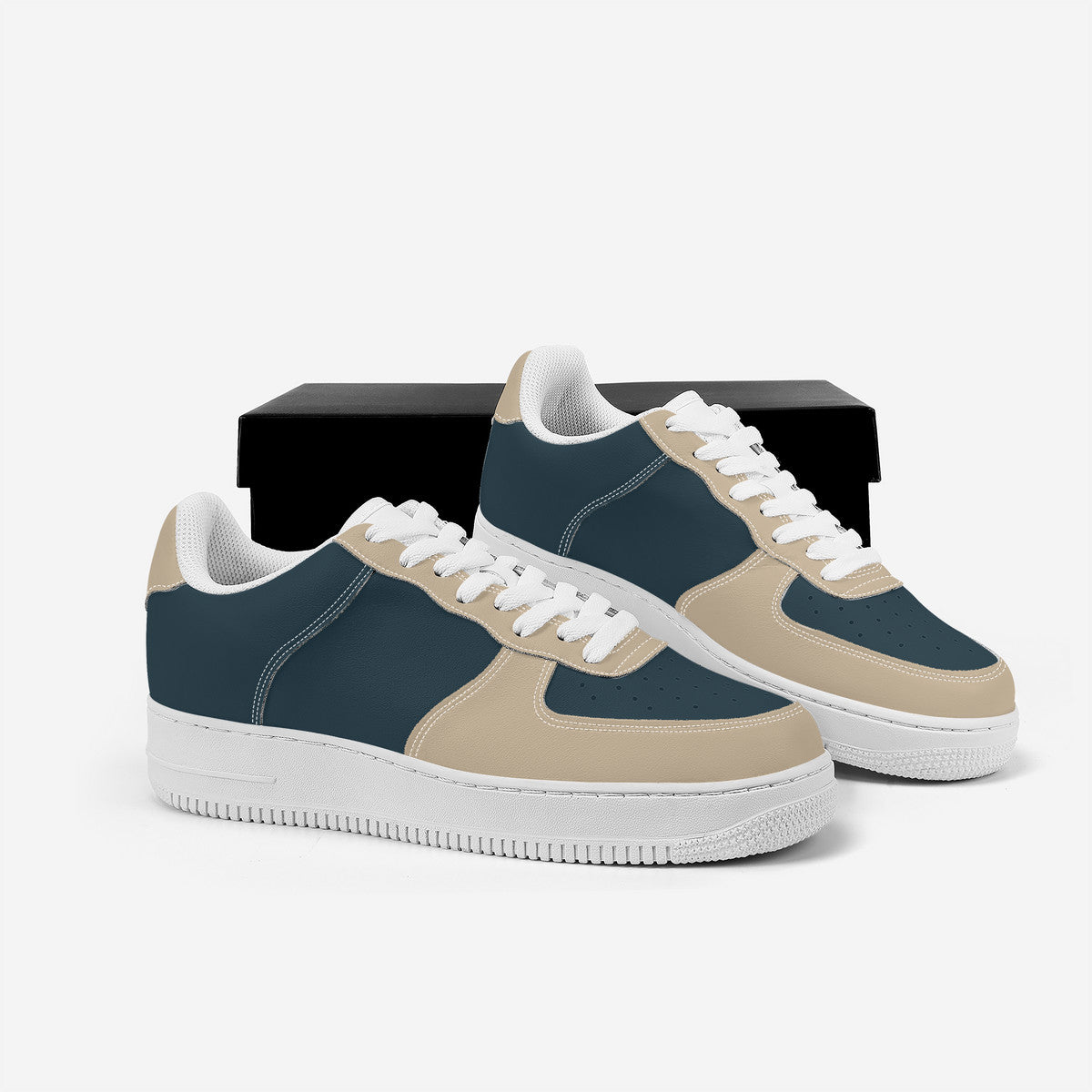 Smoky Blue Low Top Unisex Sneaker