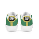 Unisex Plaid Microfiber Sneakers