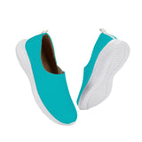 Tiffany Blue Women's Casual Slip On Shoe