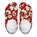 Kids Hawaian Pattern Clogs
