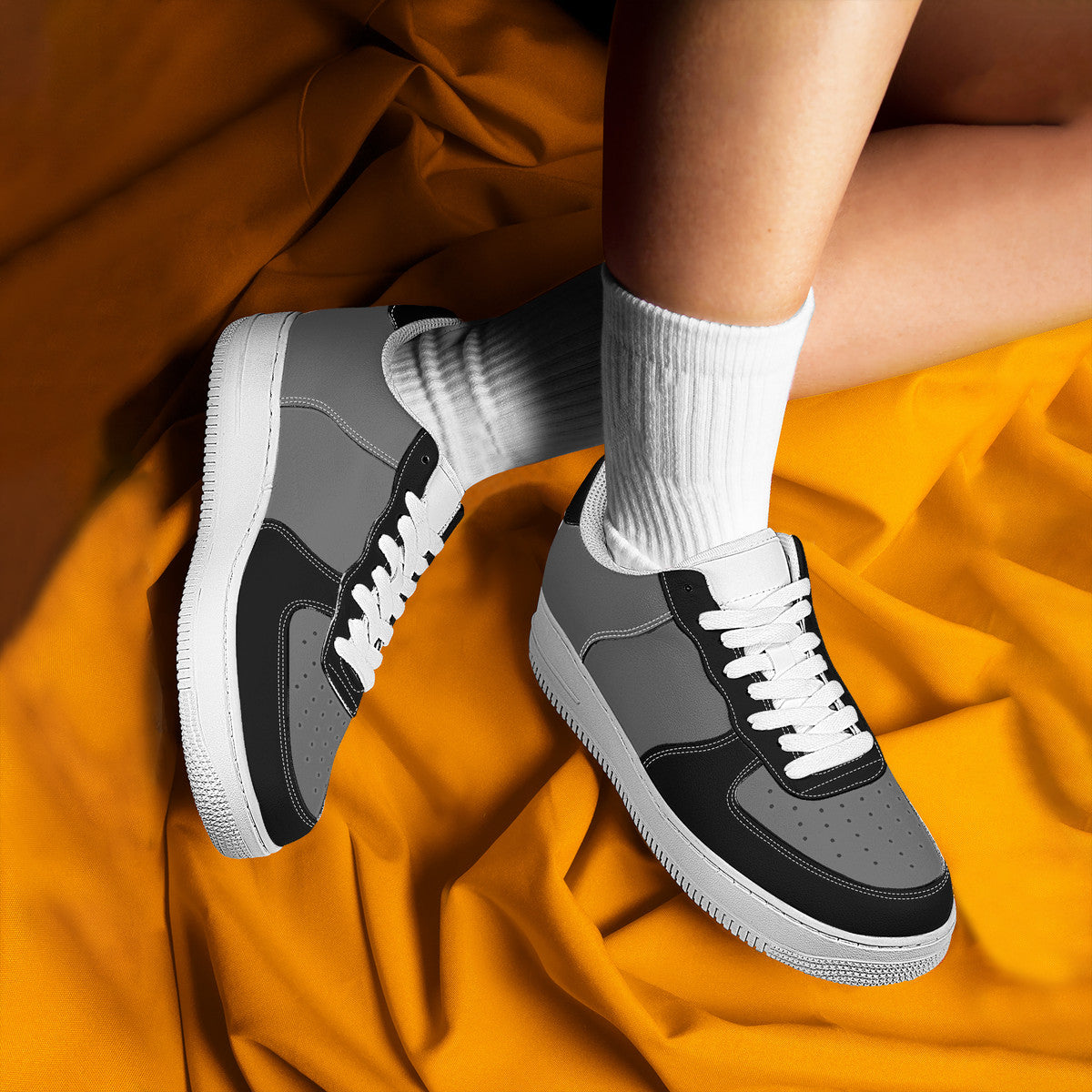 Puter Gray Low Top Unisex Sneaker