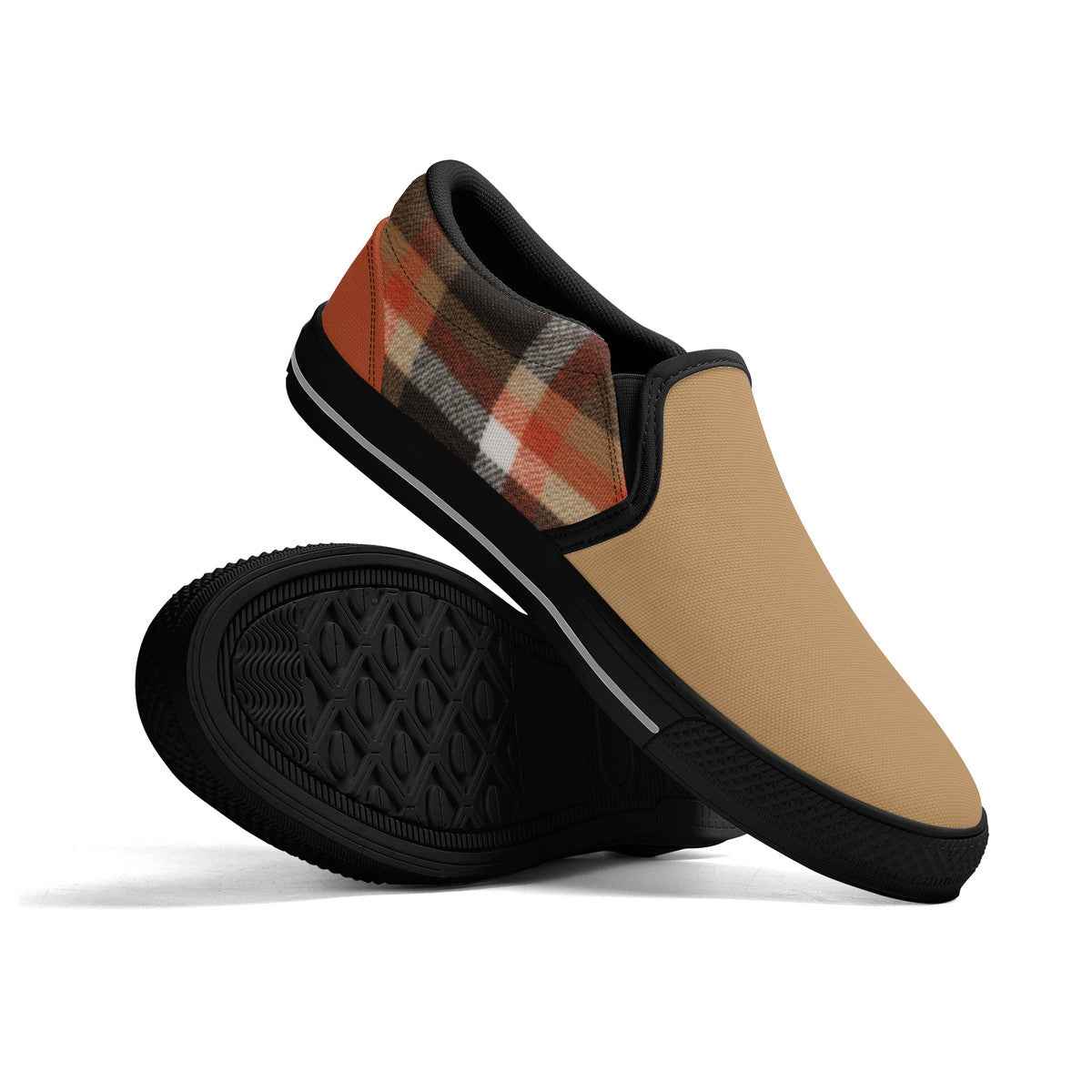 Unisex Fall Pattern Slip-on Shoes