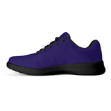 Ravens Purple Unisex Flat Tennis Sneakers Athletic Running Shoes
