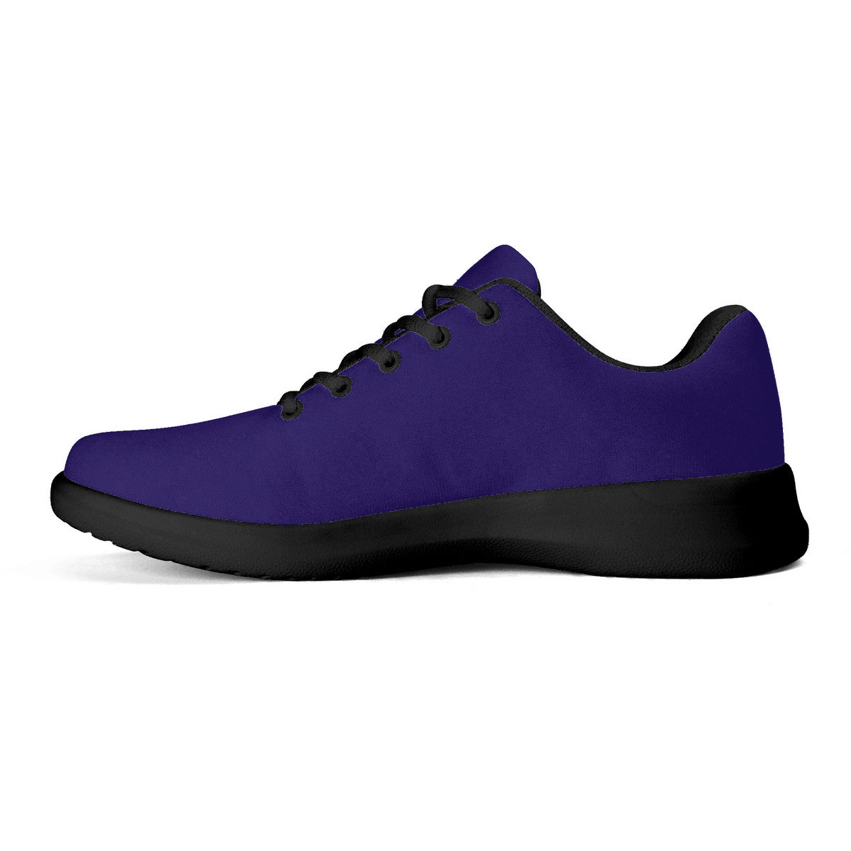 Ravens Purple Unisex Flat Tennis Sneakers Athletic Running Shoes