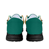 Unisex Green Liberty Canvas Loafers
