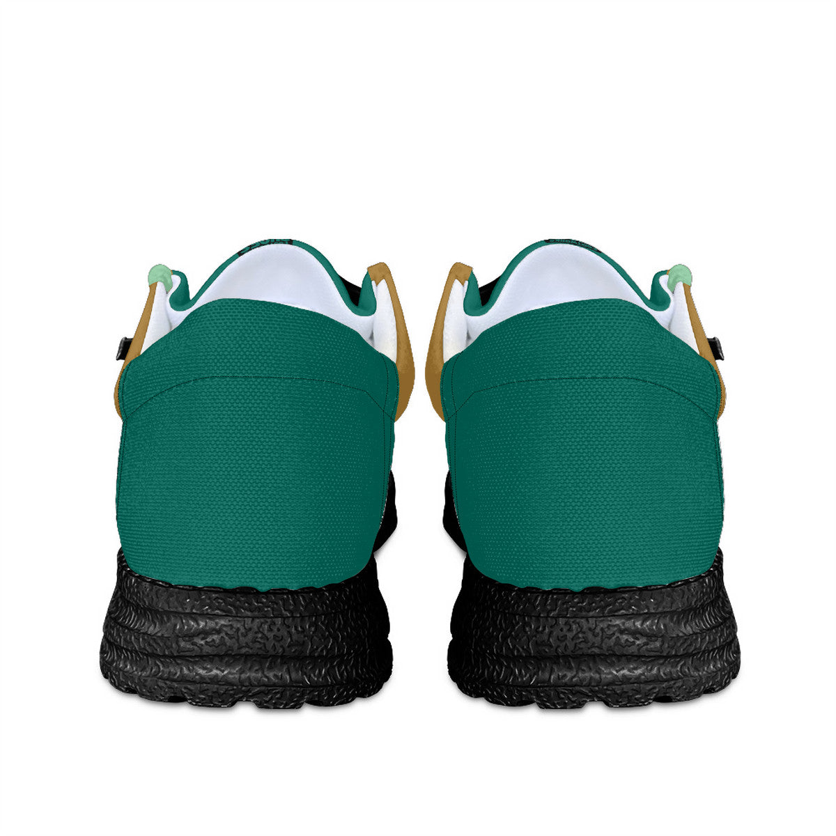 Unisex Green Liberty Canvas Loafers
