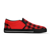 New Style Red Unisex Slip-on Shoes