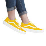 Bannana Yellow Low Top Flat Sneaker