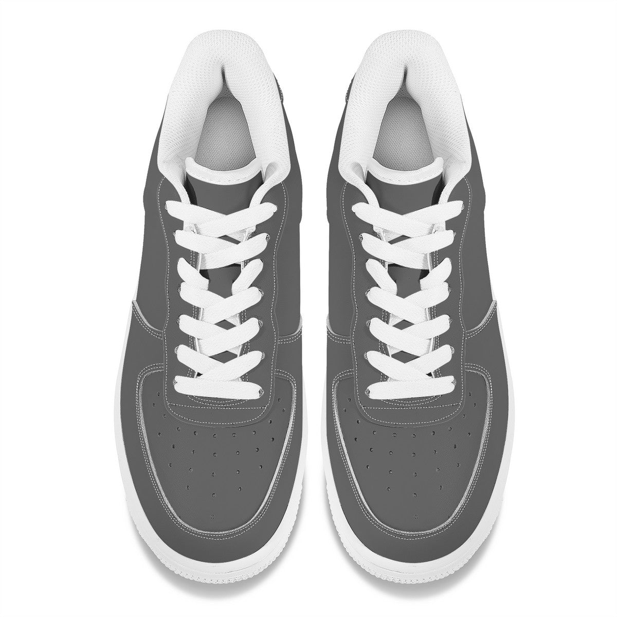 Puter Gray Unisex Microfiber Sneakers