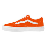 Orioles Orange Low Top Flat Sneaker