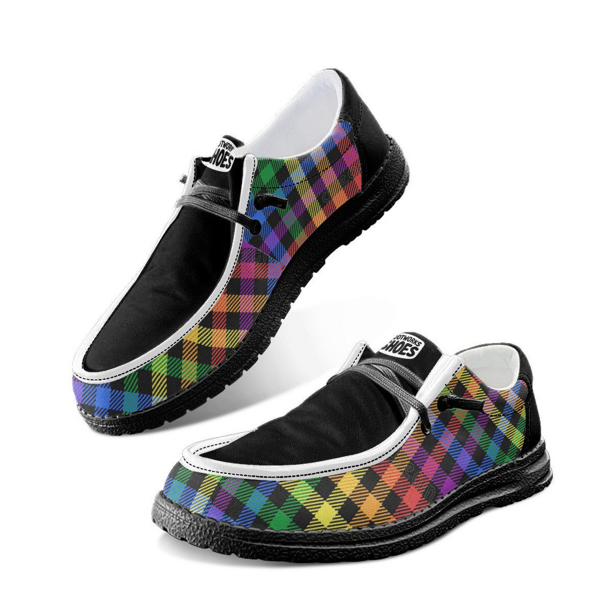 LGTBQ Edition Gay unisex Canvas Loafers