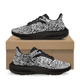 Fingerprint Unisex Lace Up Running Shoes