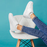 White Low Top Unisex Sneaker