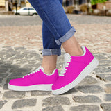 Hot Pink Low Top Unisex Sneaker