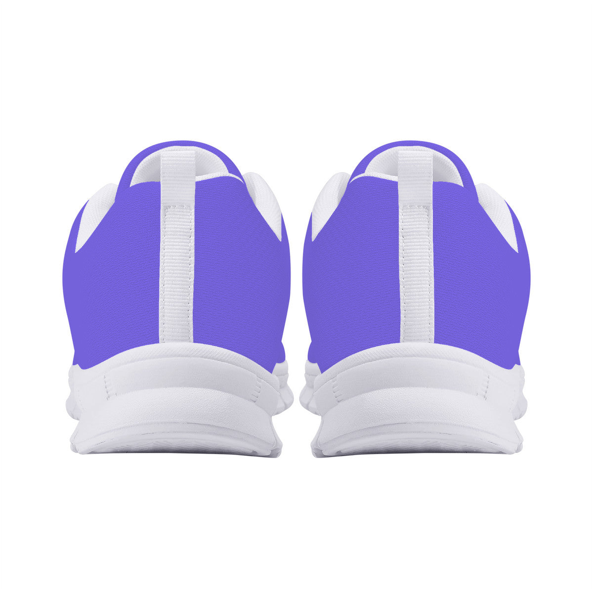 Purple Sneakers - White