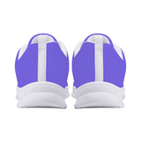 Purple Sneakers - White