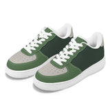 Green Camo Unisex Microfiber Sneakers