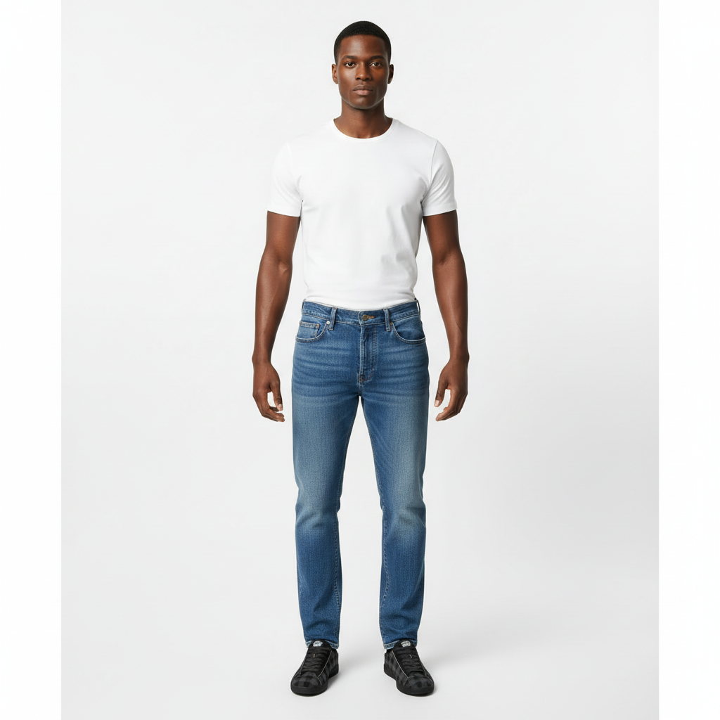 Black Unisex Premium Synthetic Leather Sneakers