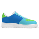 Blue Unisex Microfiber Sneaker