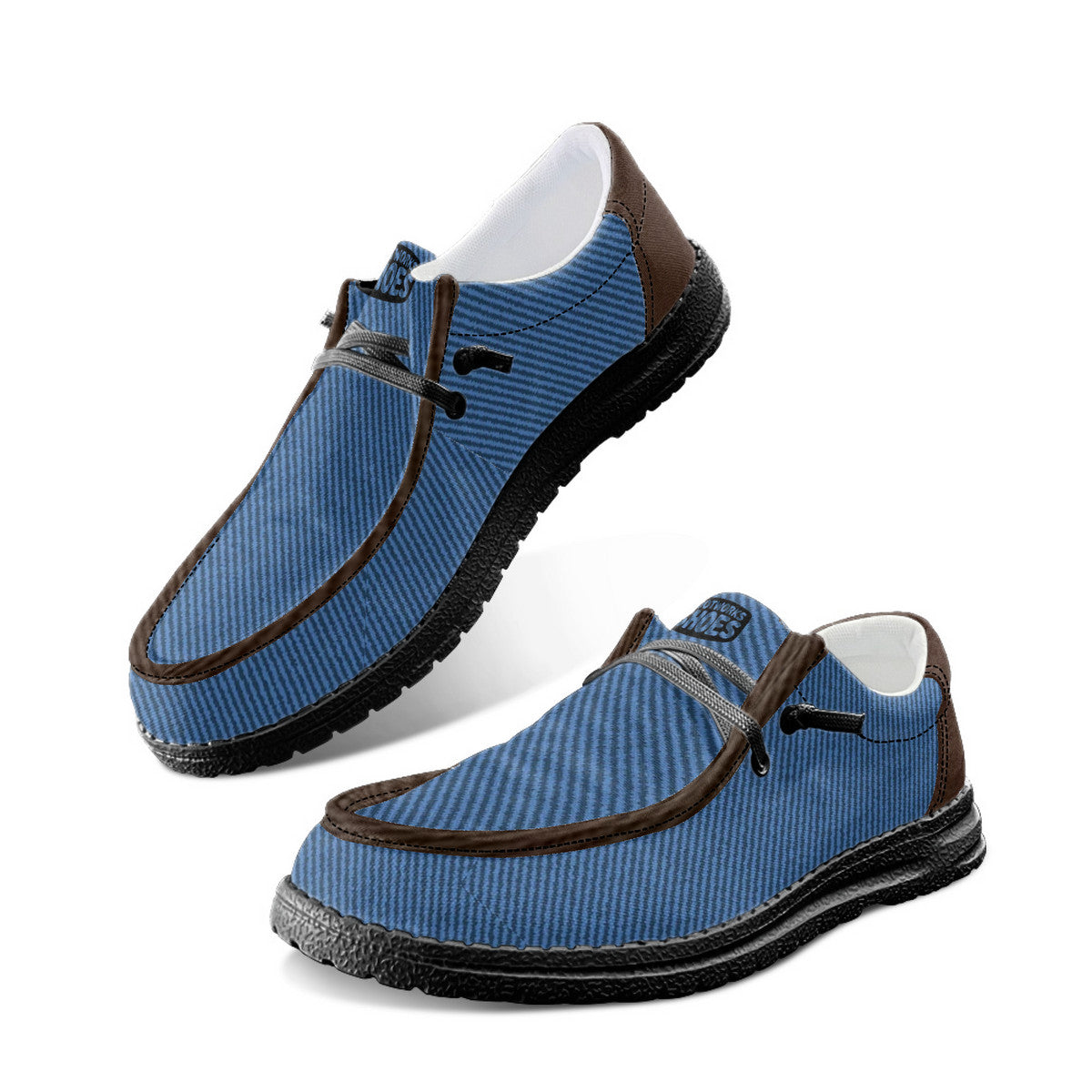 The Blue Canvas Loafers