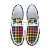 Gay Pride Rainbow Allgender Canvas Loafers