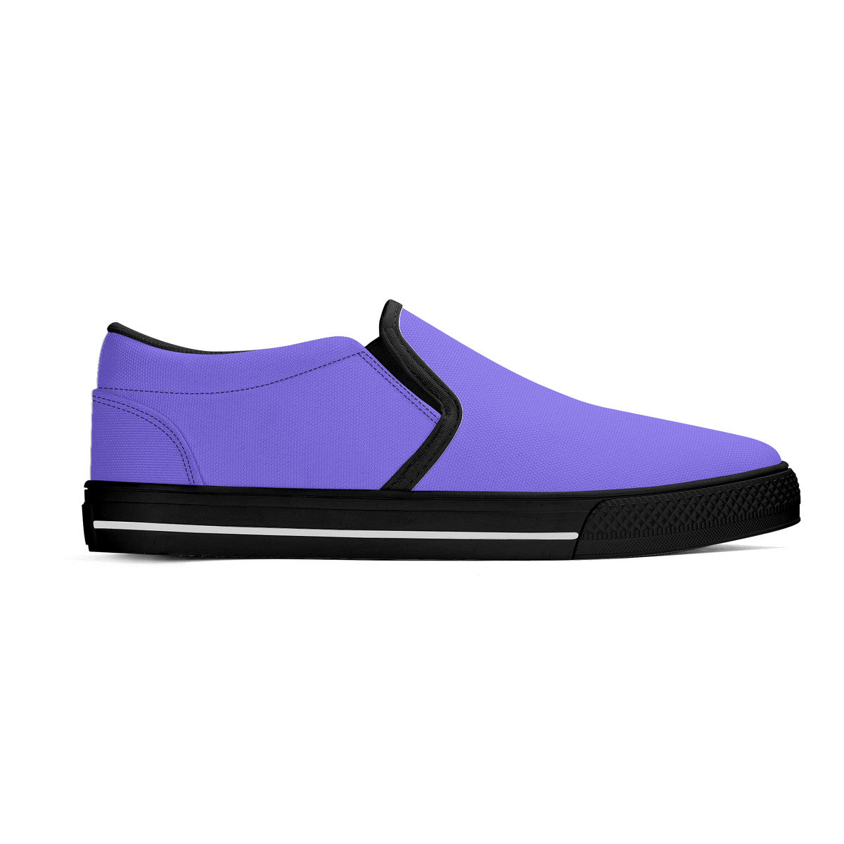Purple Unisex Slip-on Shoes