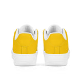 Bannana Yellow Unisex Microfiber Sneakers