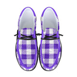 Purple Unisex Canvas Loafers