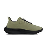 Olive Green Unisex Lace Up Running Shoes