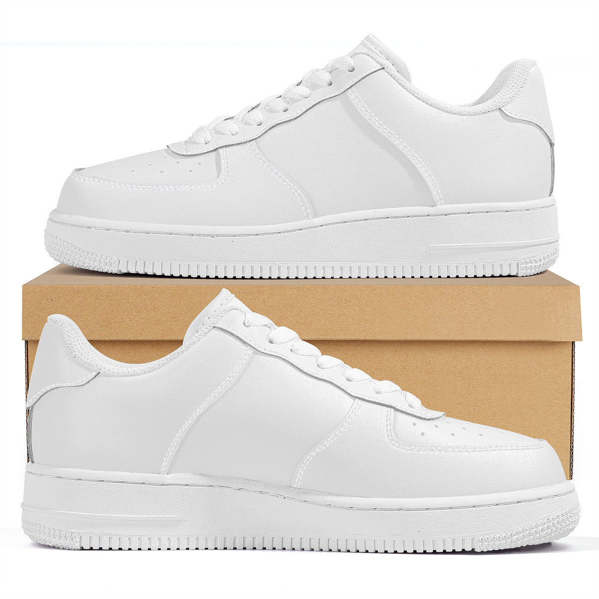 White Low Top Unisex Sneaker