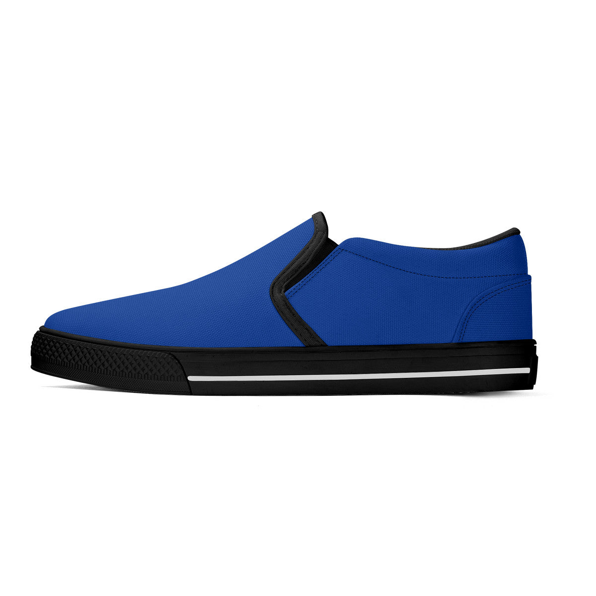 Navy Blue Unisex Slip-on Shoes