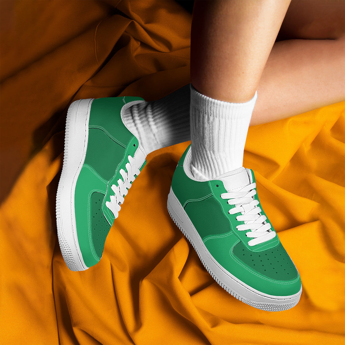 Green Low Top Unisex Sneaker