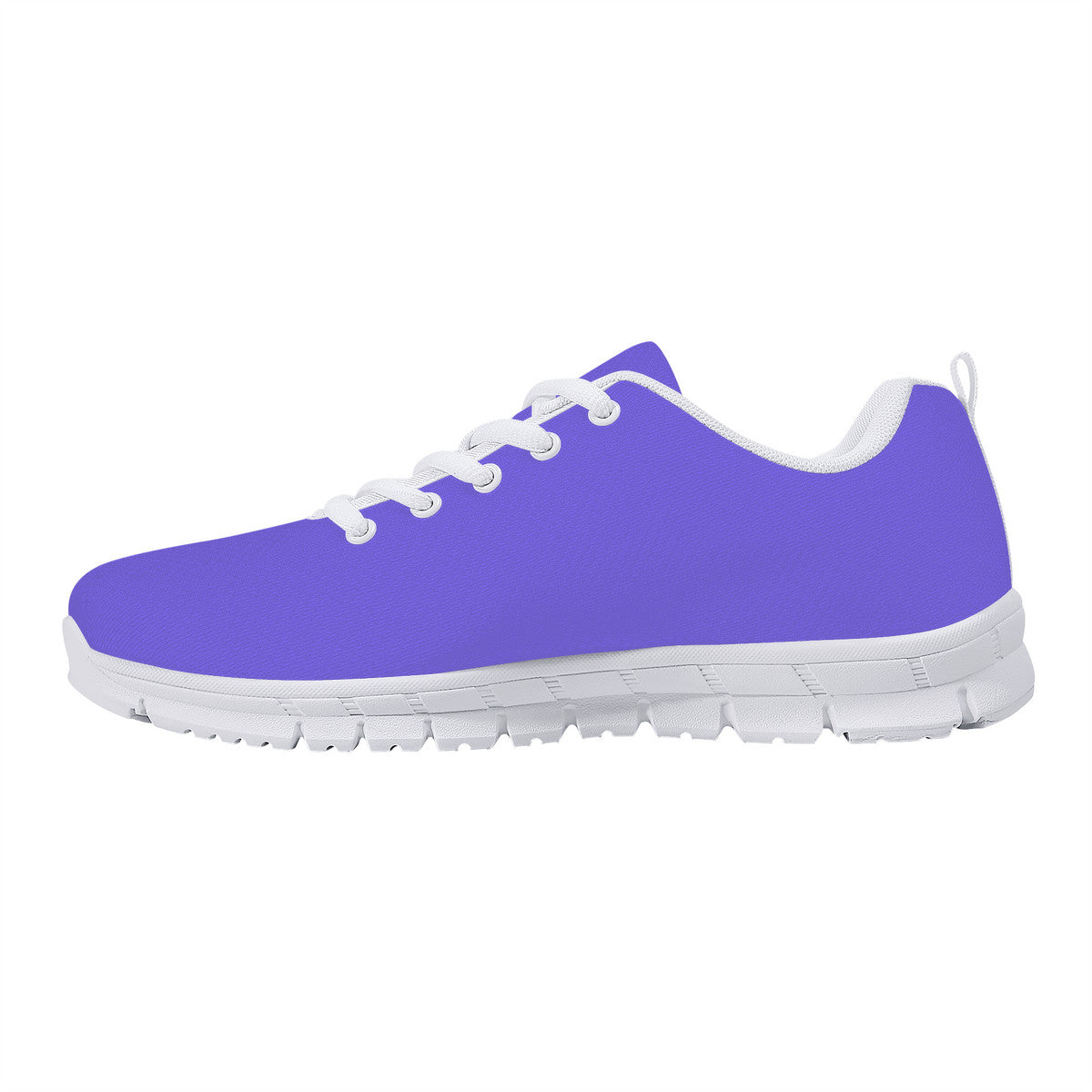 Purple Sneakers - White