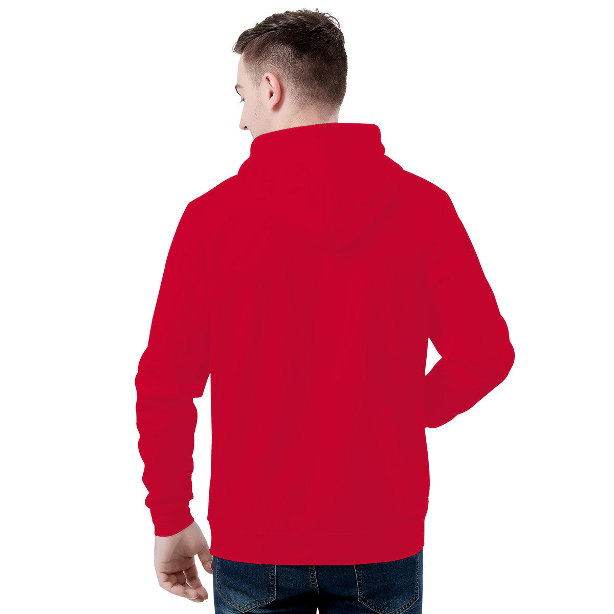 Red Men's All Over Print Hoodie