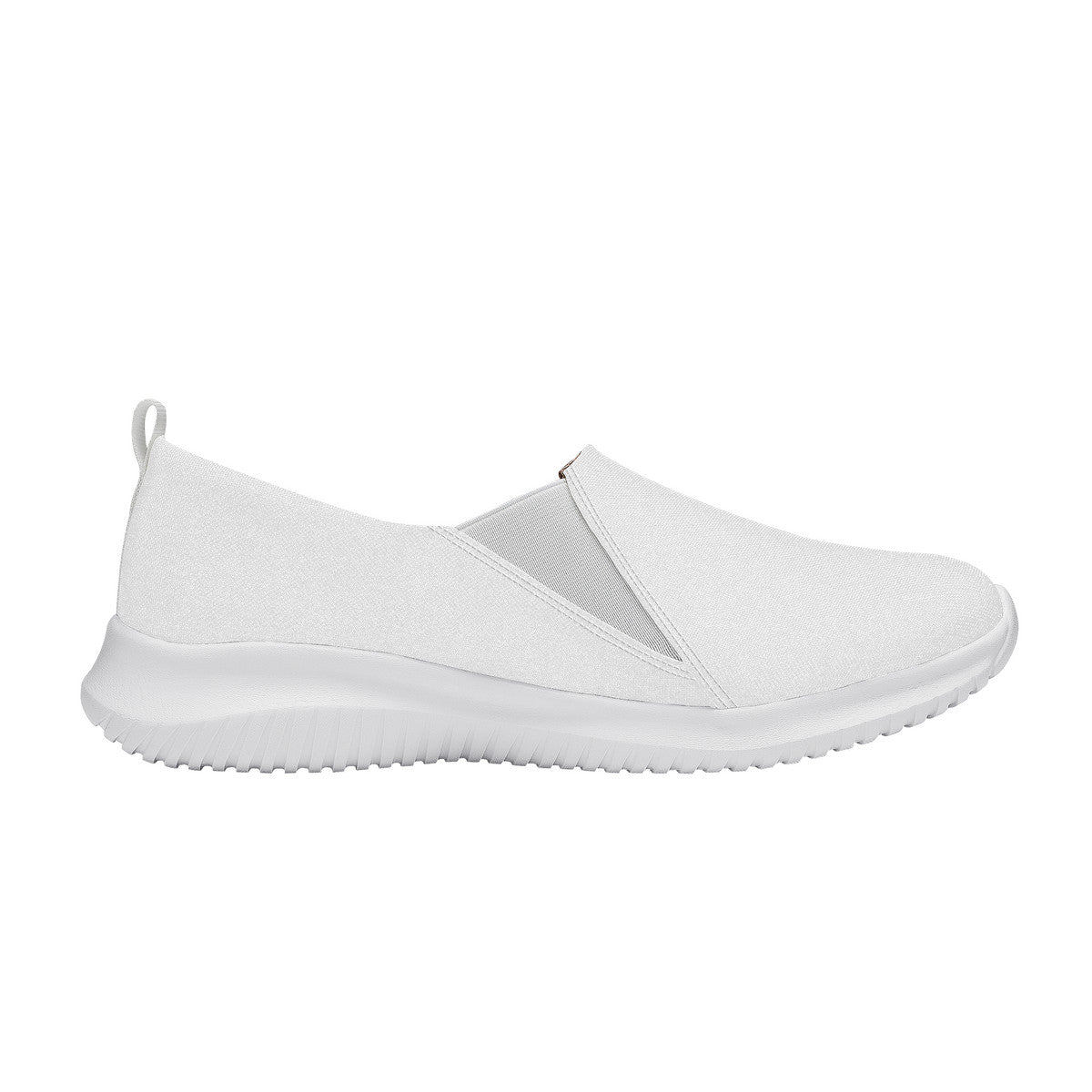 White Women's Casual Slip On Shoe