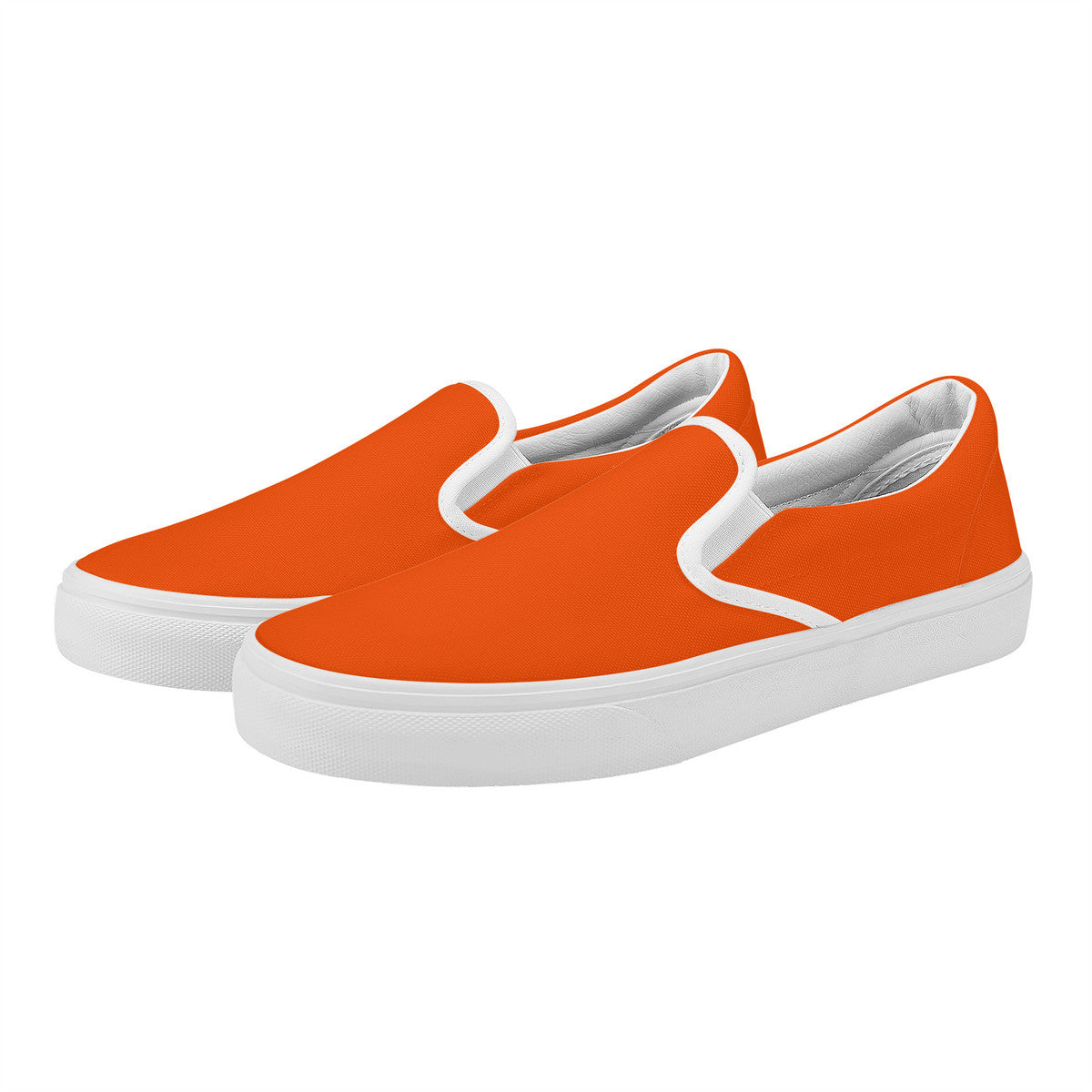 Orioles Orange Skate Slip On Shoes