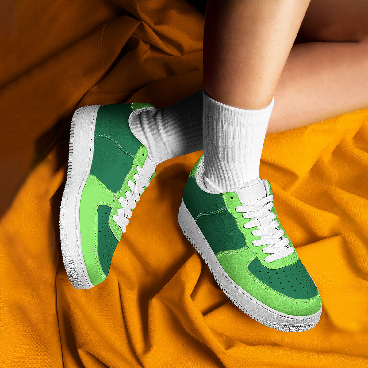 Green Low Top Unisex Sneaker