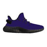 Ravens Purple  Breathable Mesh Knit Sneaker