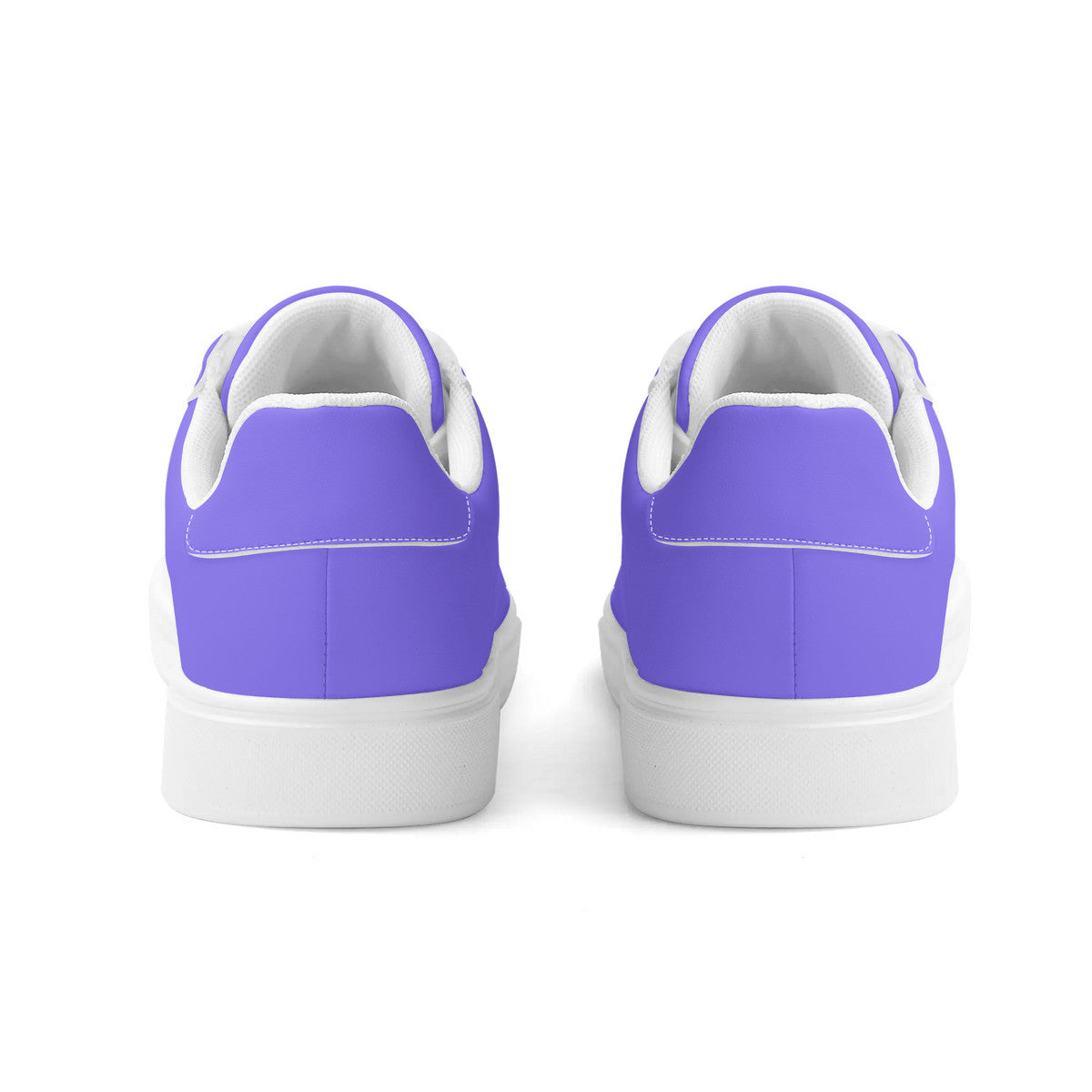 Purple Unisex Premium Synthetic Leather Sneakers