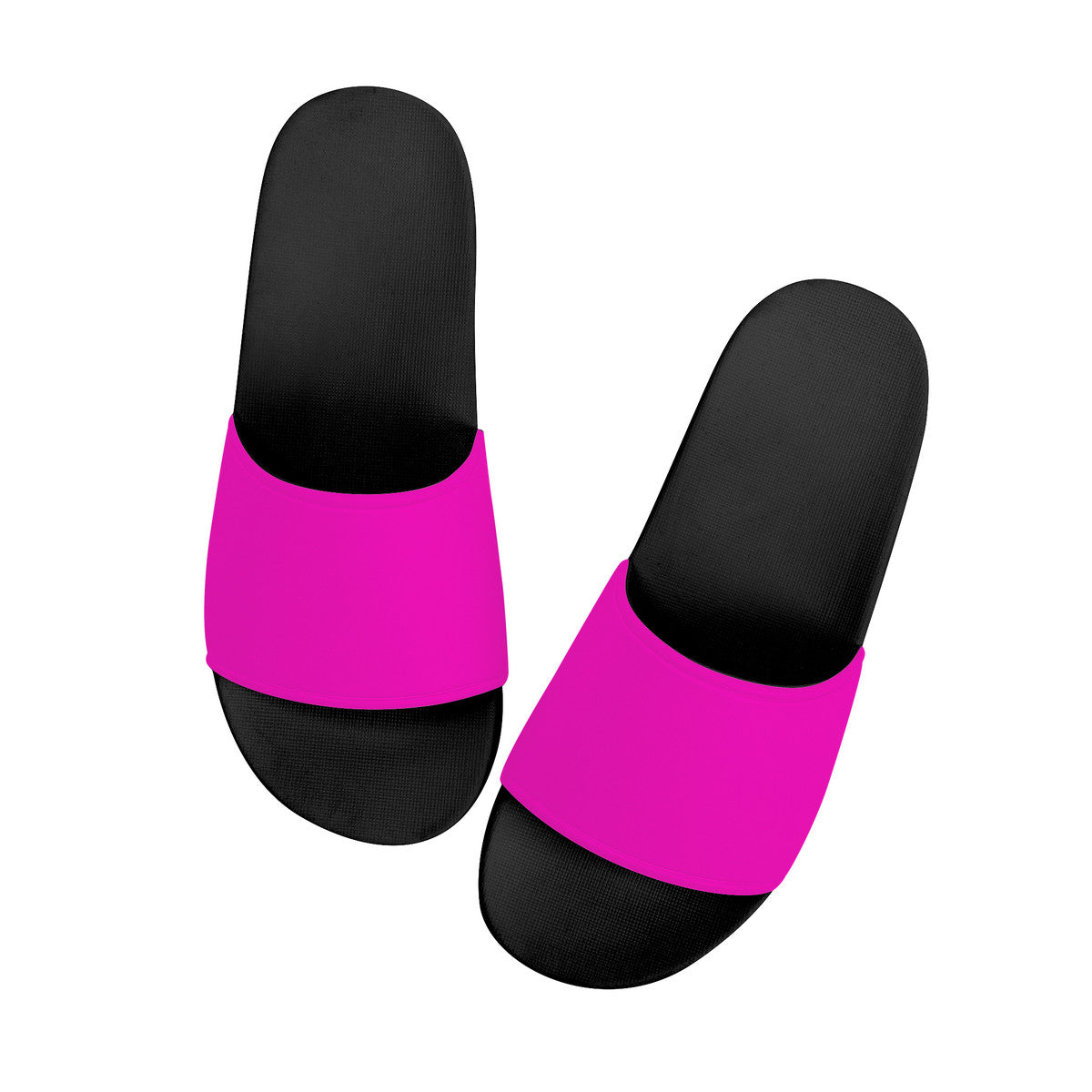 Hot Pink Slide Sandals