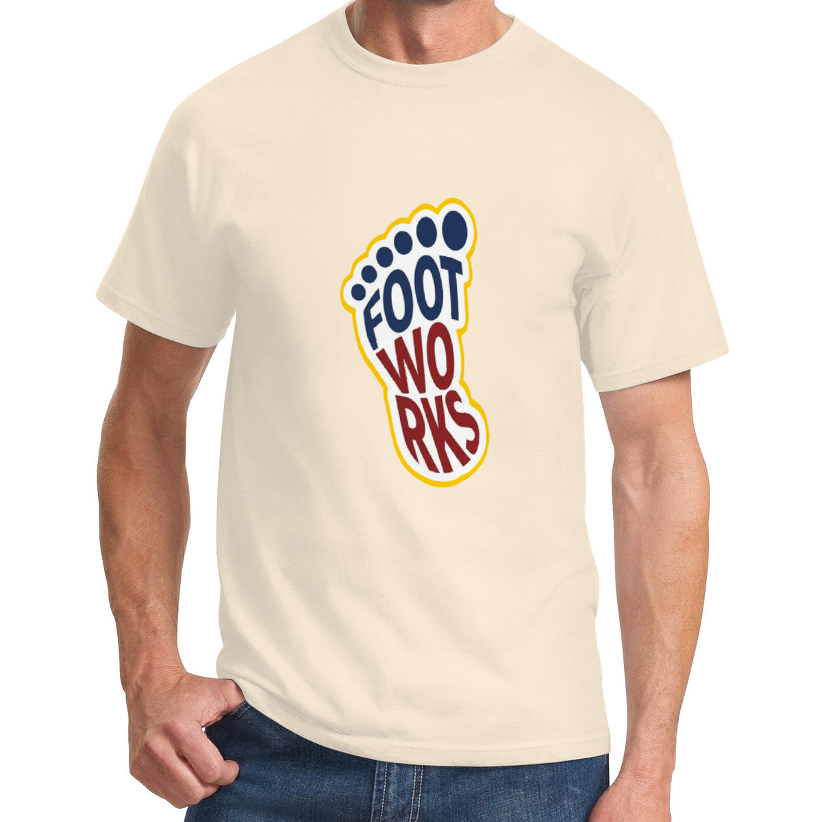 Tan Print  swag T-Shirt