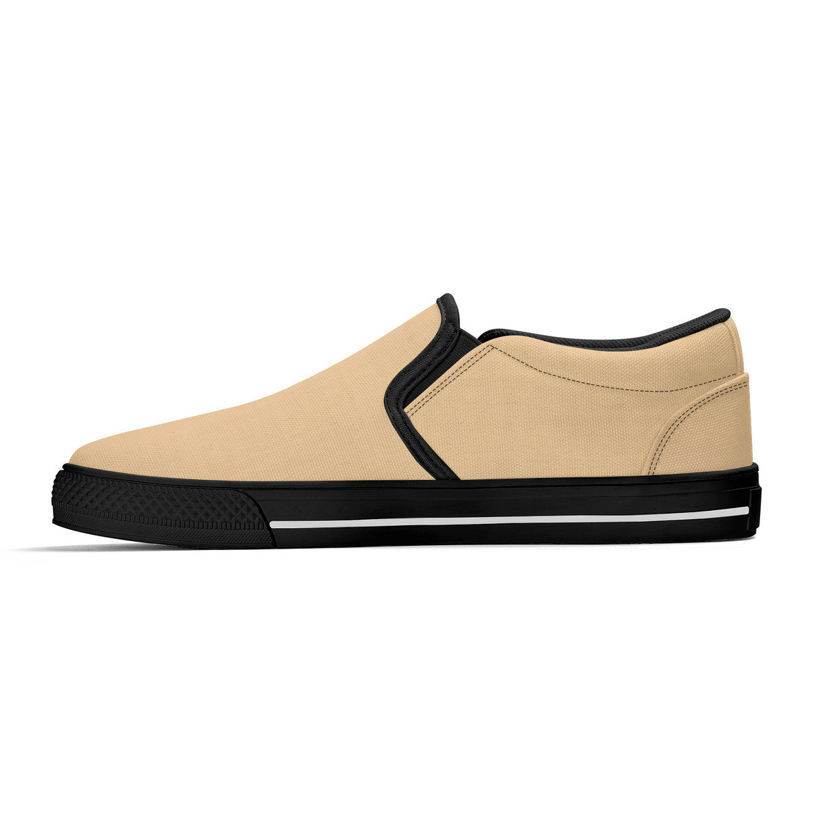 TanUnisex Slip-on Shoes