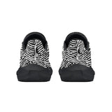 Fingerprint Unisex Lace Up Running Shoes